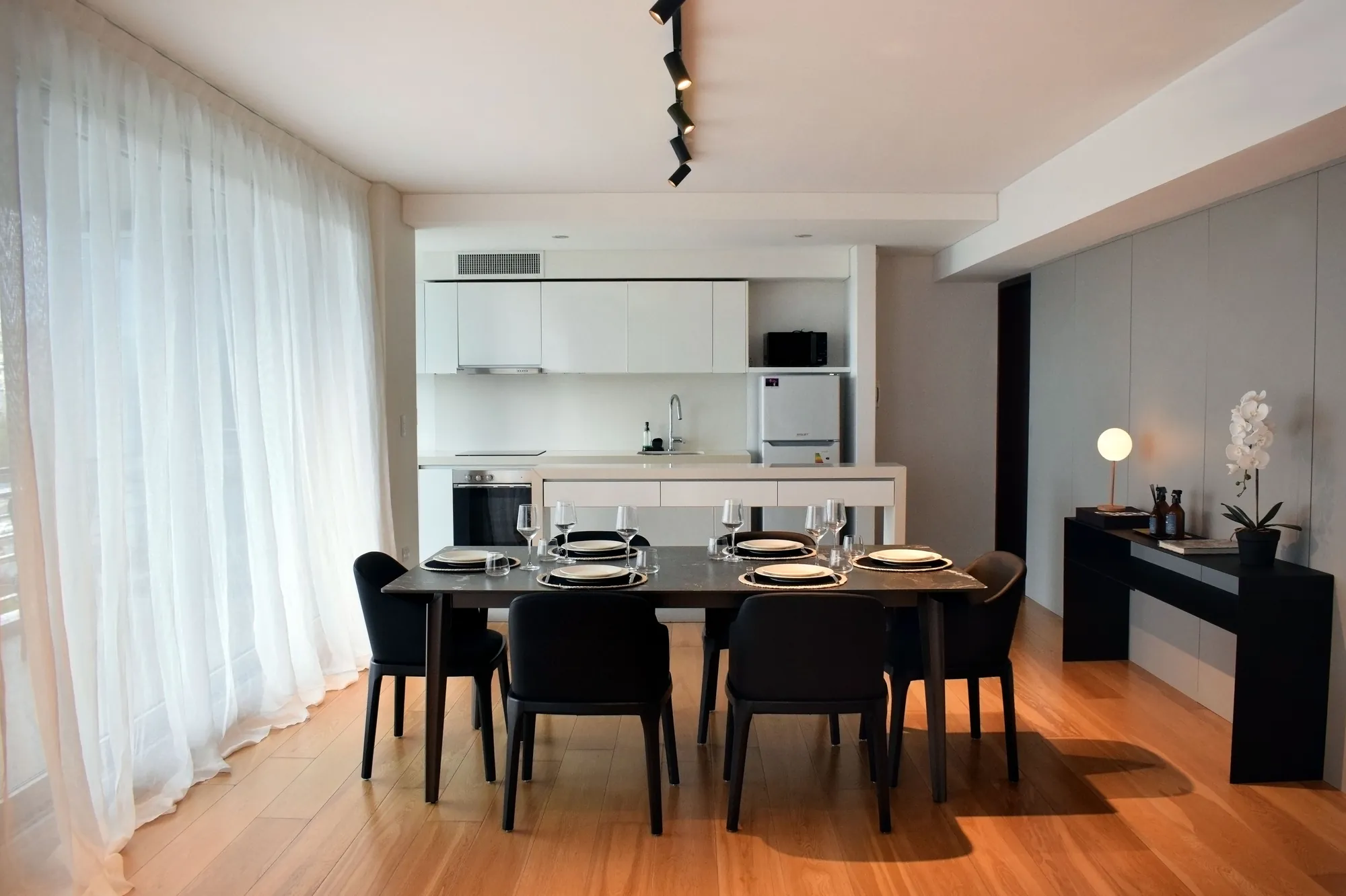 Comedor integrado a la cocina