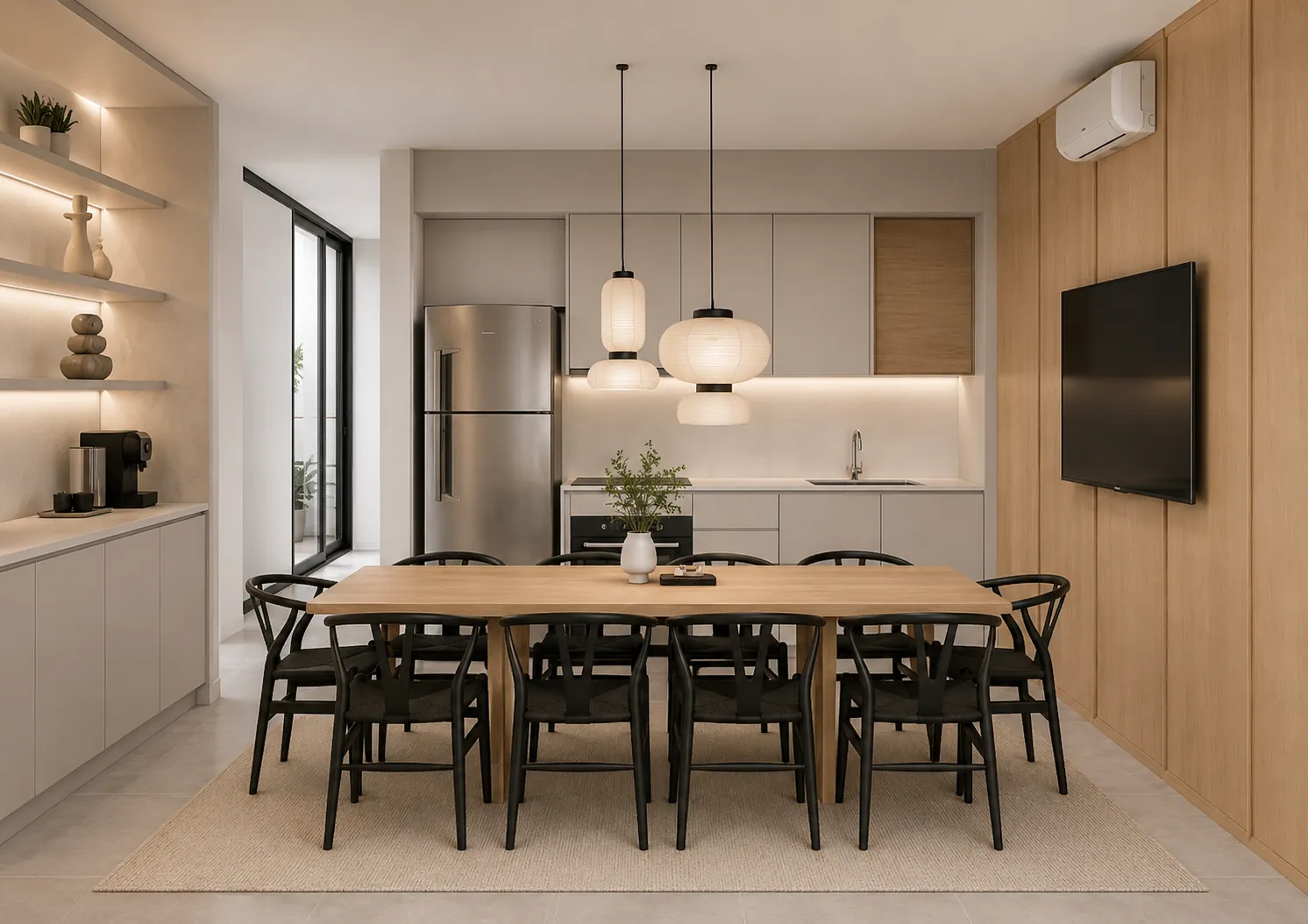 Render: Cocina del SUM