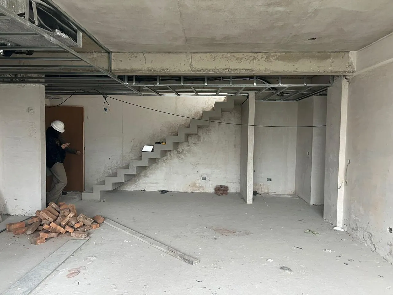 Núñez, antes de la obra