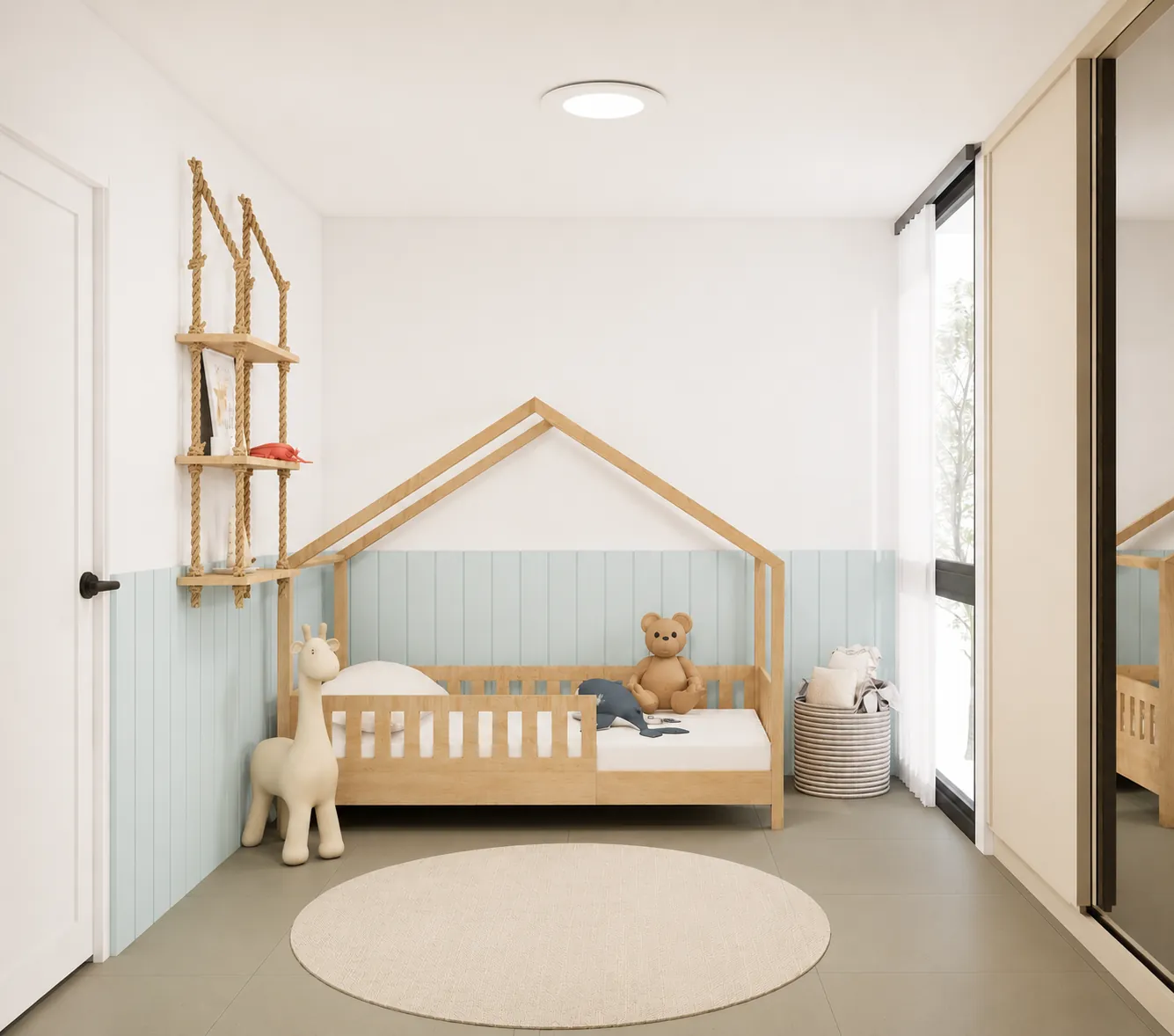 Render: Cuarto del hijo más chico